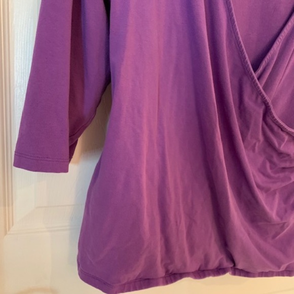 Purple Ruched Top by Chico's - Picture 7 of 9